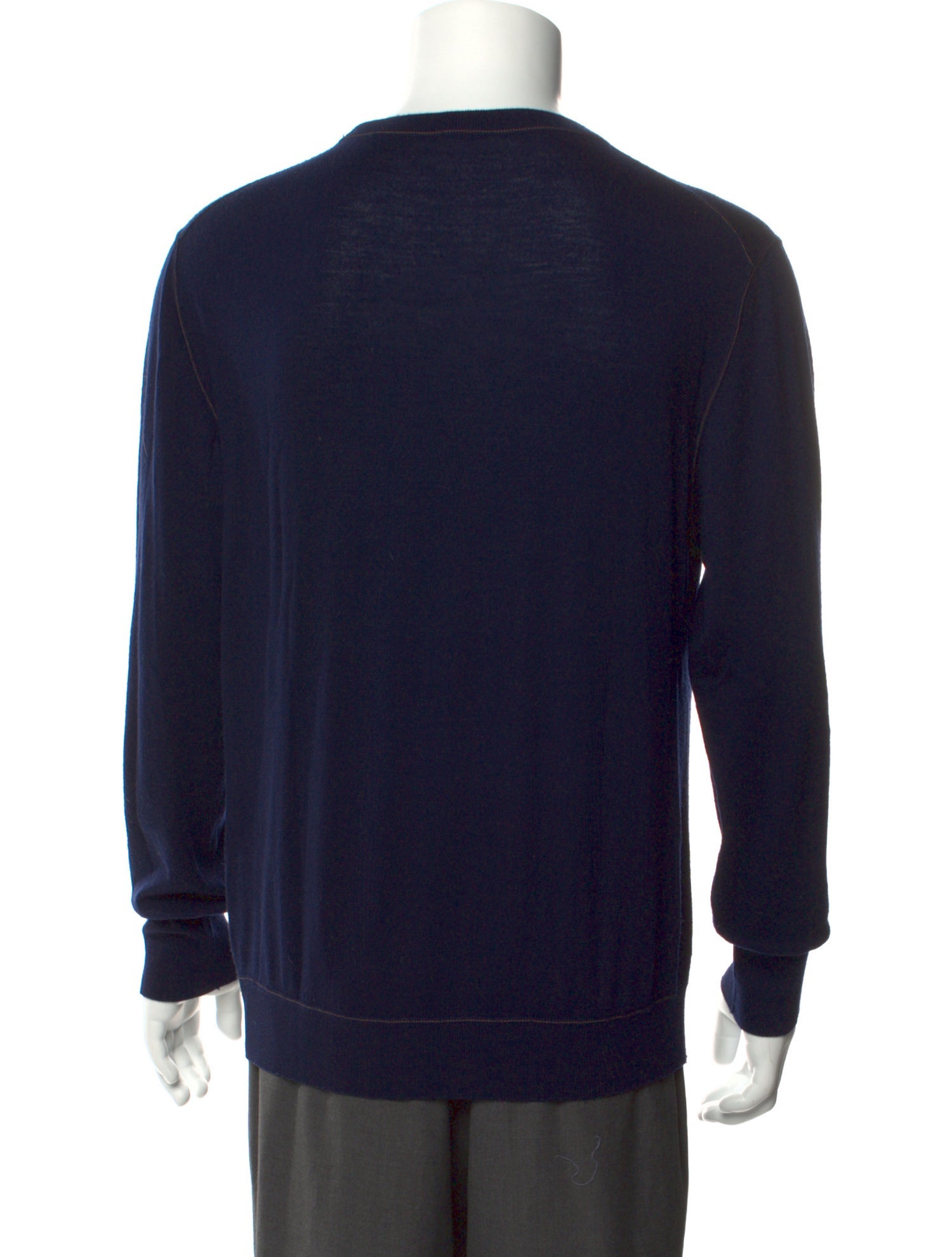 Eleventy Wool Scoop Neck Pullover
